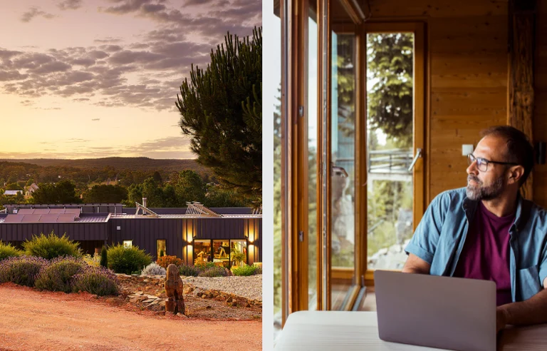 Working From Home in Modular Home